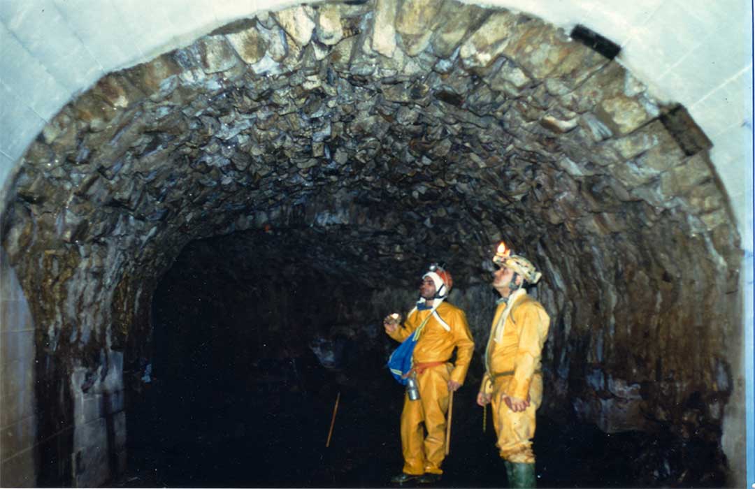 Losa de Eibar. Colector antiguo convento Santa Clara