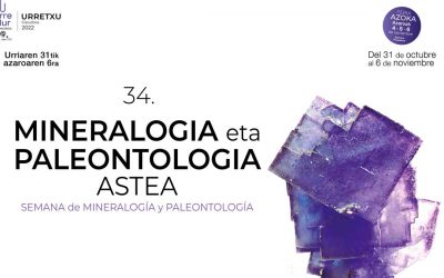 Urrelur 2022. Semana de Mineralogía y paleontología