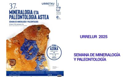 Urrelur 2025. Semana de Mineralogía y paleontología