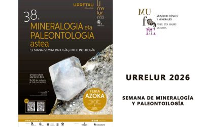 Urrelur 2026. Semana de Mineralogía y paleontología